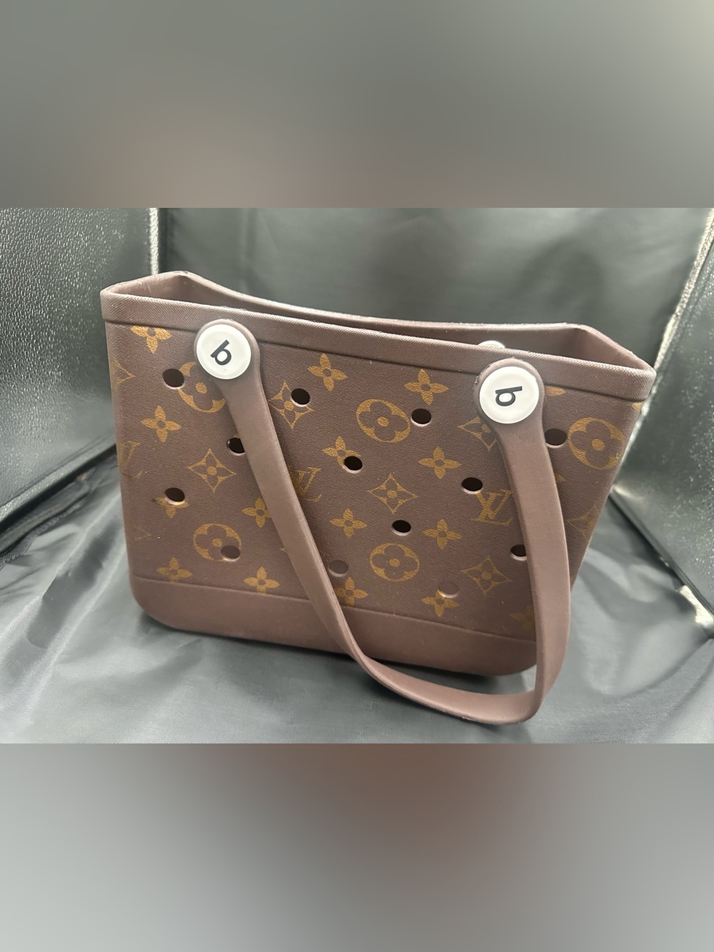 Designer beach bag